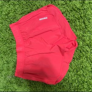 Red Gymshark Training Shorts